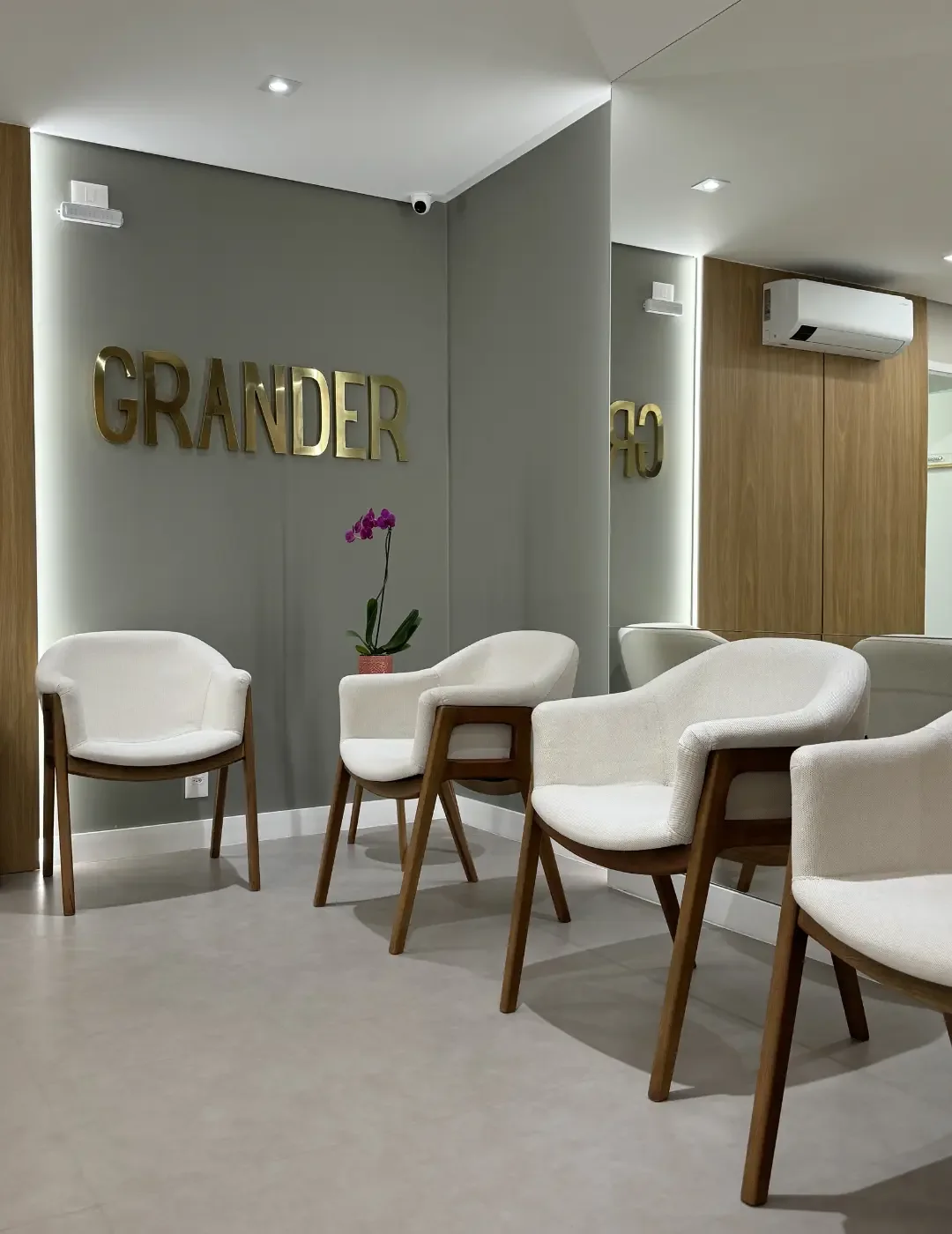 Recepção da Clínica Grander
